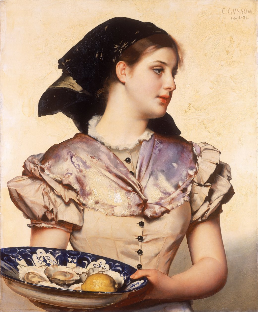 Das Austernmädchen von Karl Gussow