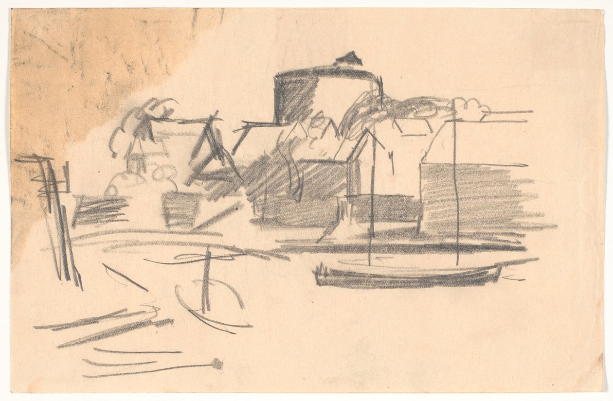 Der Hafen von Christiansø von Karl Isakson