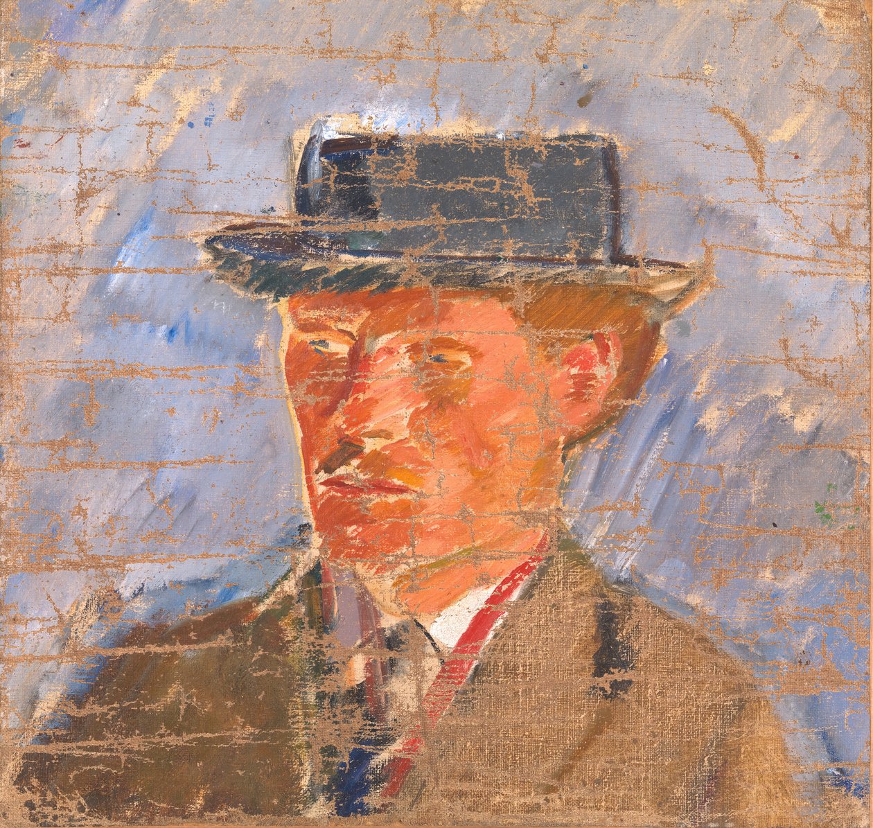 Porträt des Malers Edvard Weie von Karl Isakson