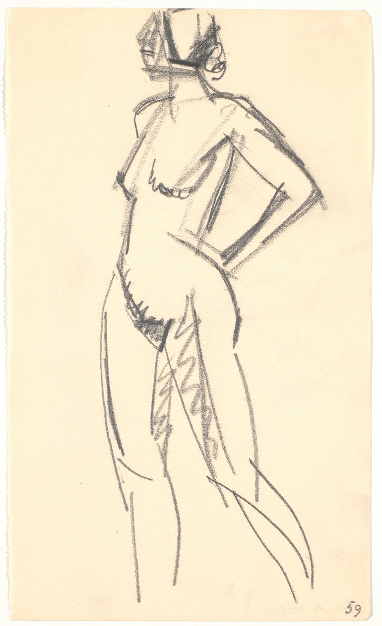 Stehendes Modell von Karl Isakson
