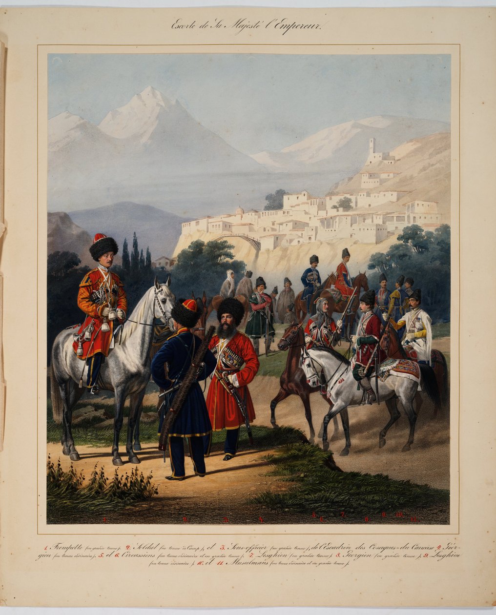 Konvoi Seiner Kaiserlichen Hoheit, 1867 von Karl Karlovich Piratsky