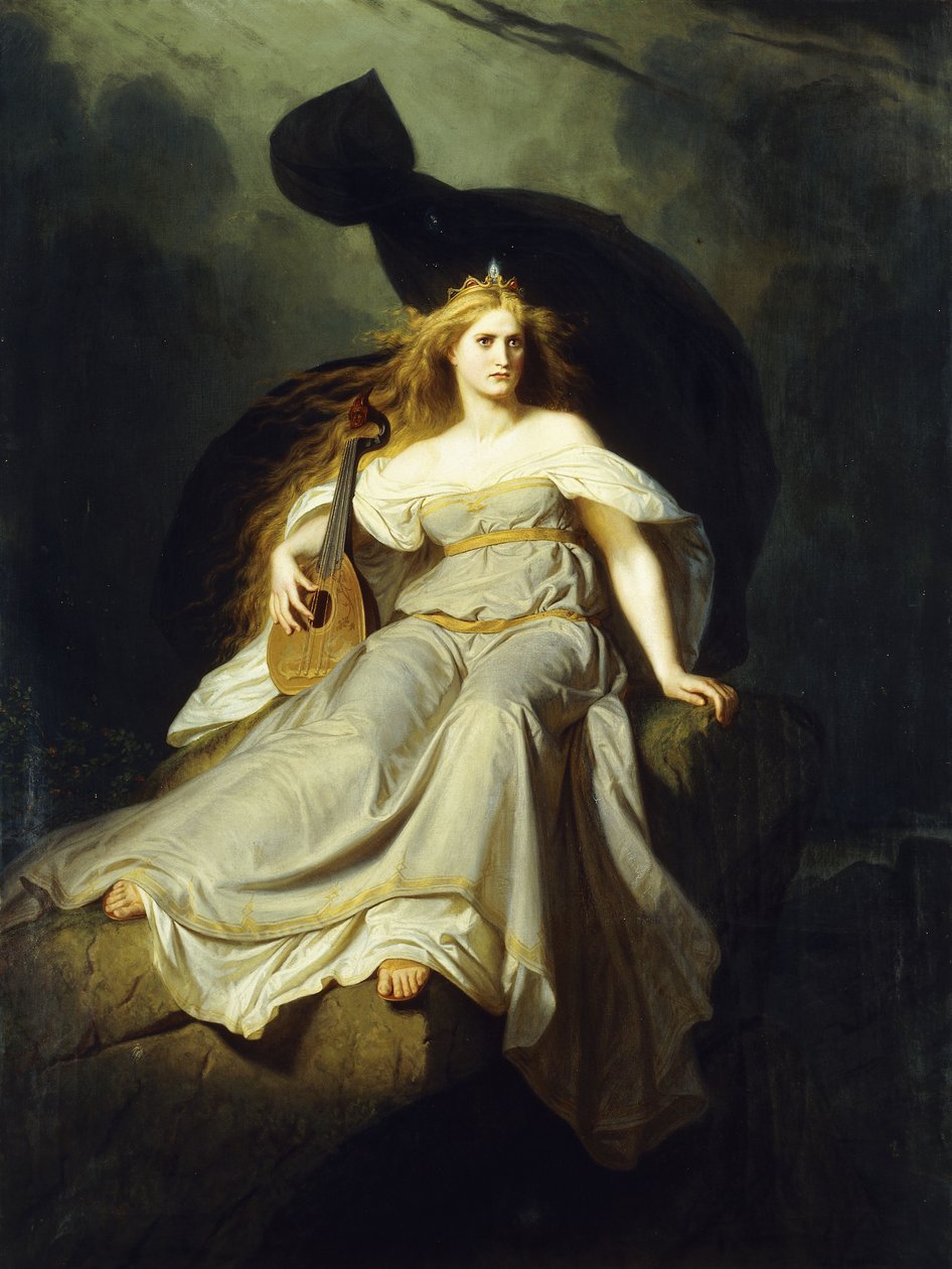Die Muse der Musik von Karl Ludwig Adolf Ehrhardt