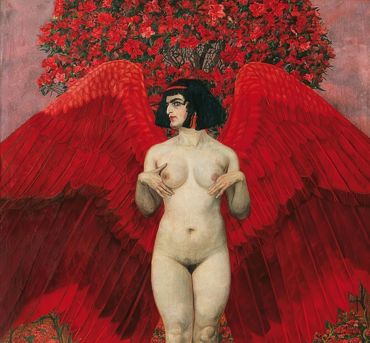 Roter Engel von Karl Mediz