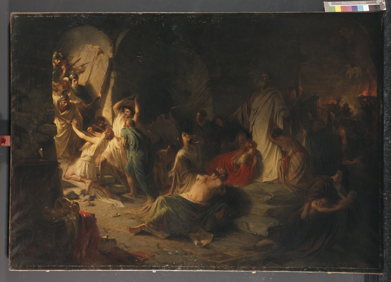 Die ersten Christen in Rom, 1869 von Karl Otto