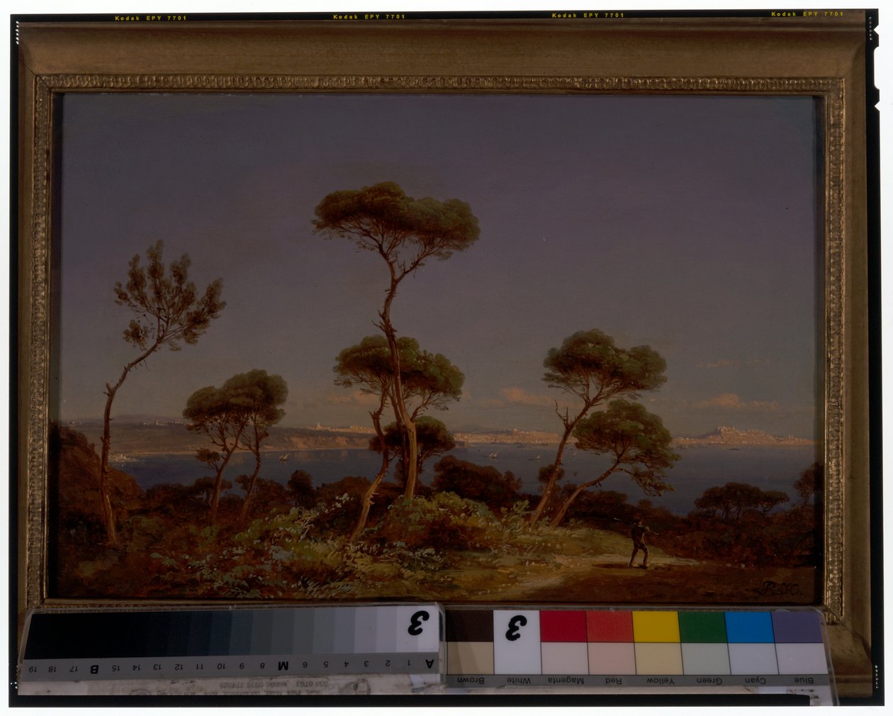 Eine ausgedehnte Küstenlandschaft von Karl Robert Kummer