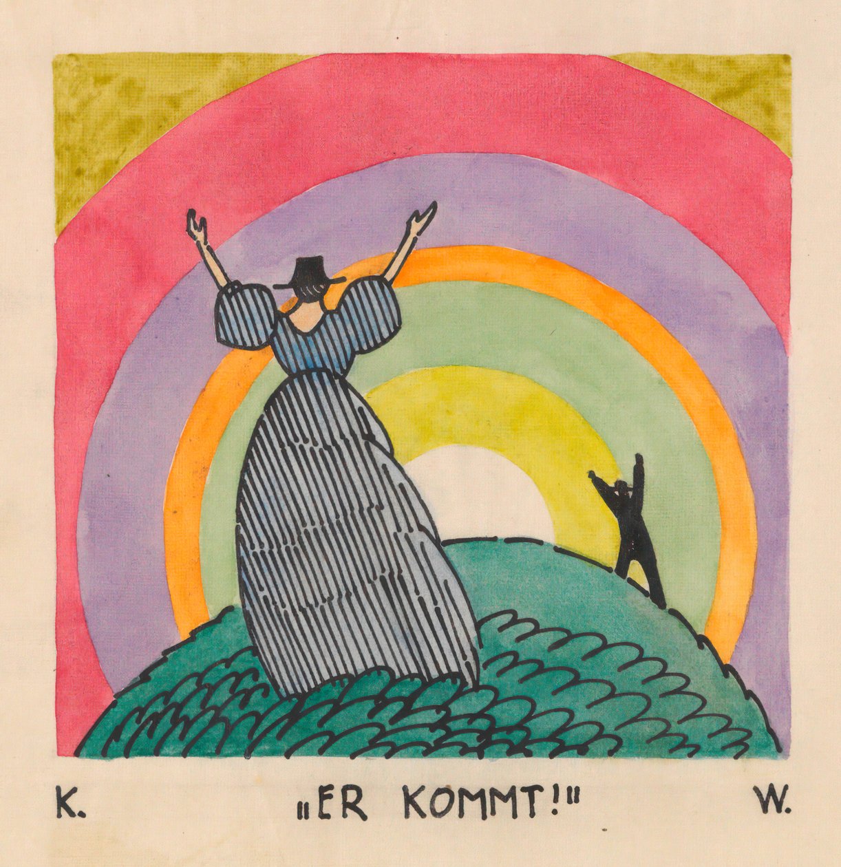 Er kommt (ca. 1921) von Karl Wiener
