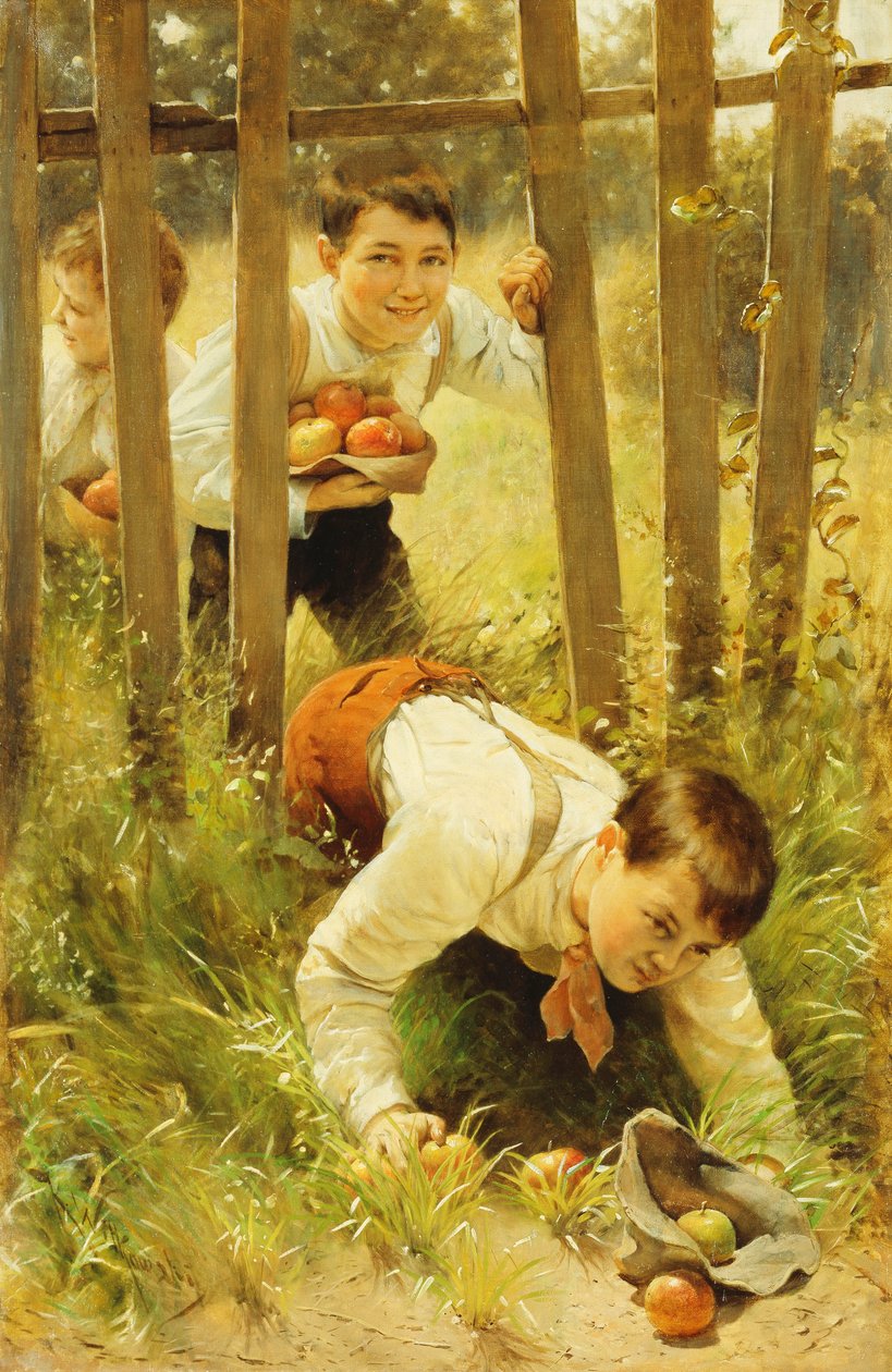 Äpfel stehlen von Karl Witkowski