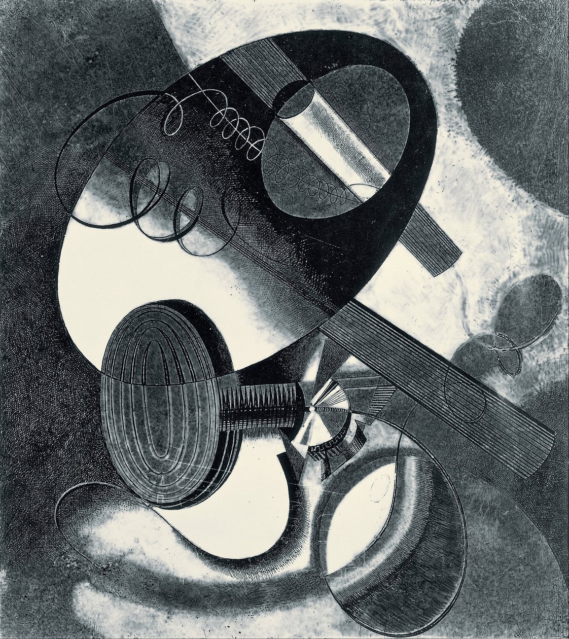 Heliografische Komposition (XXIX) von Karol Hiller