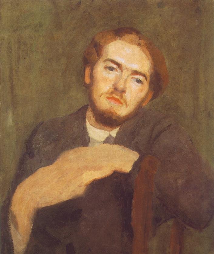 Porträt von Beni Ferenczy von Károly Ferenczy