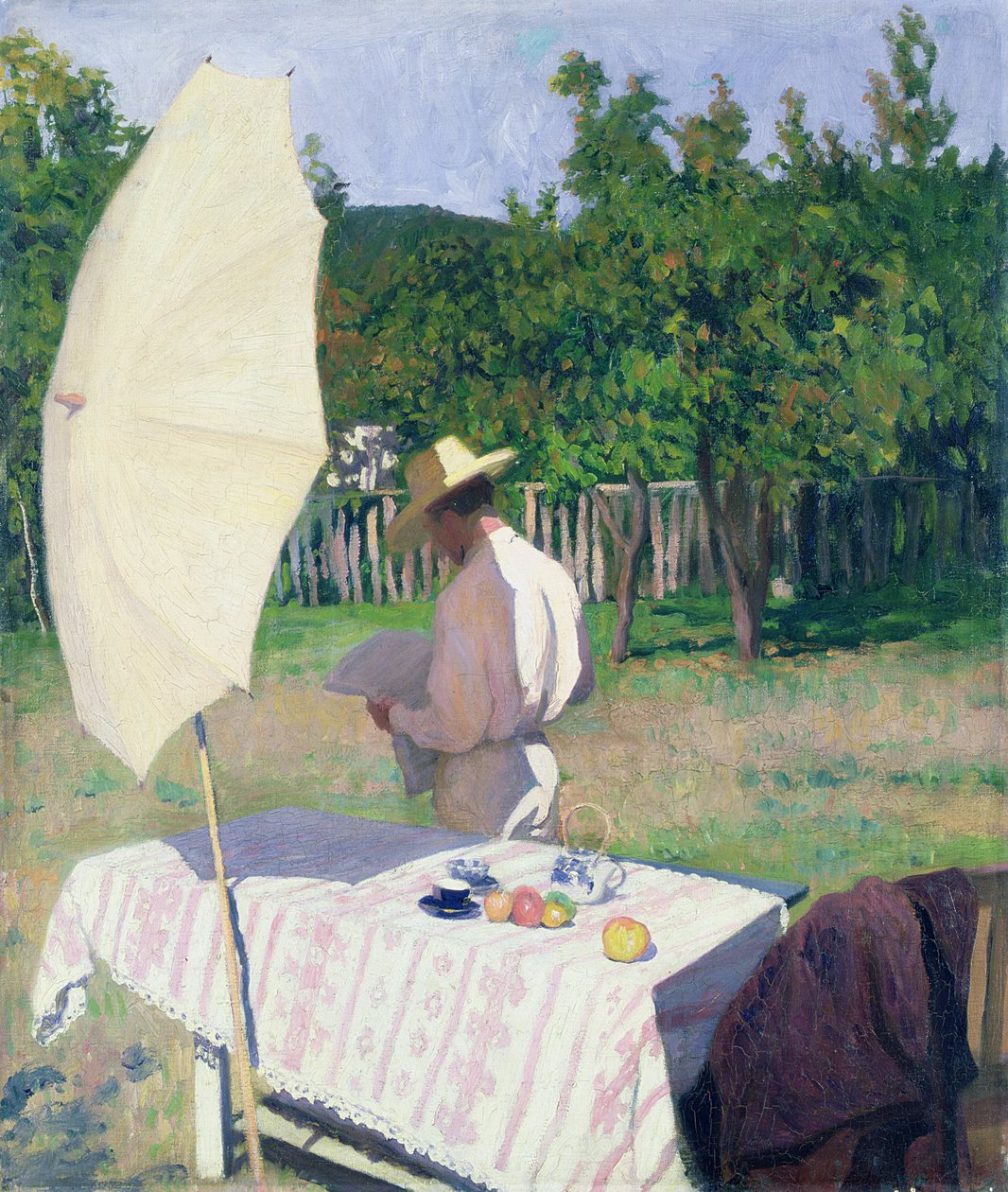 Oktober von Károly Ferenczy