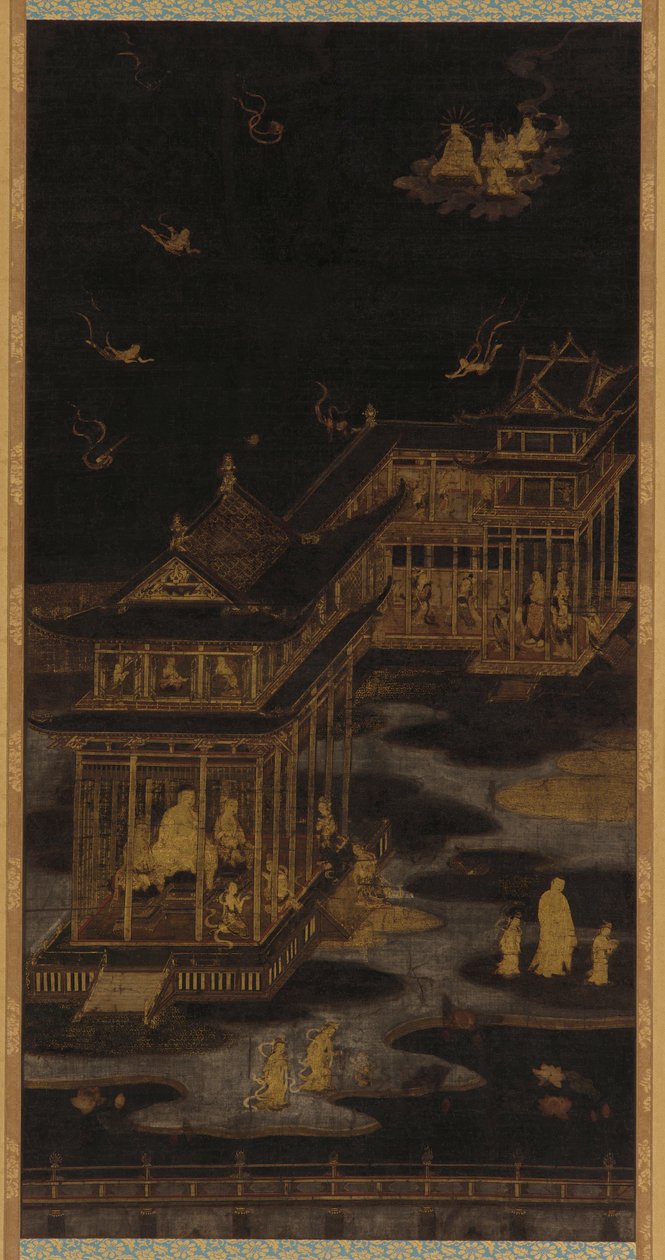 Paradies des Amida Buddha (Amitabha) von Kasuga Kaishi