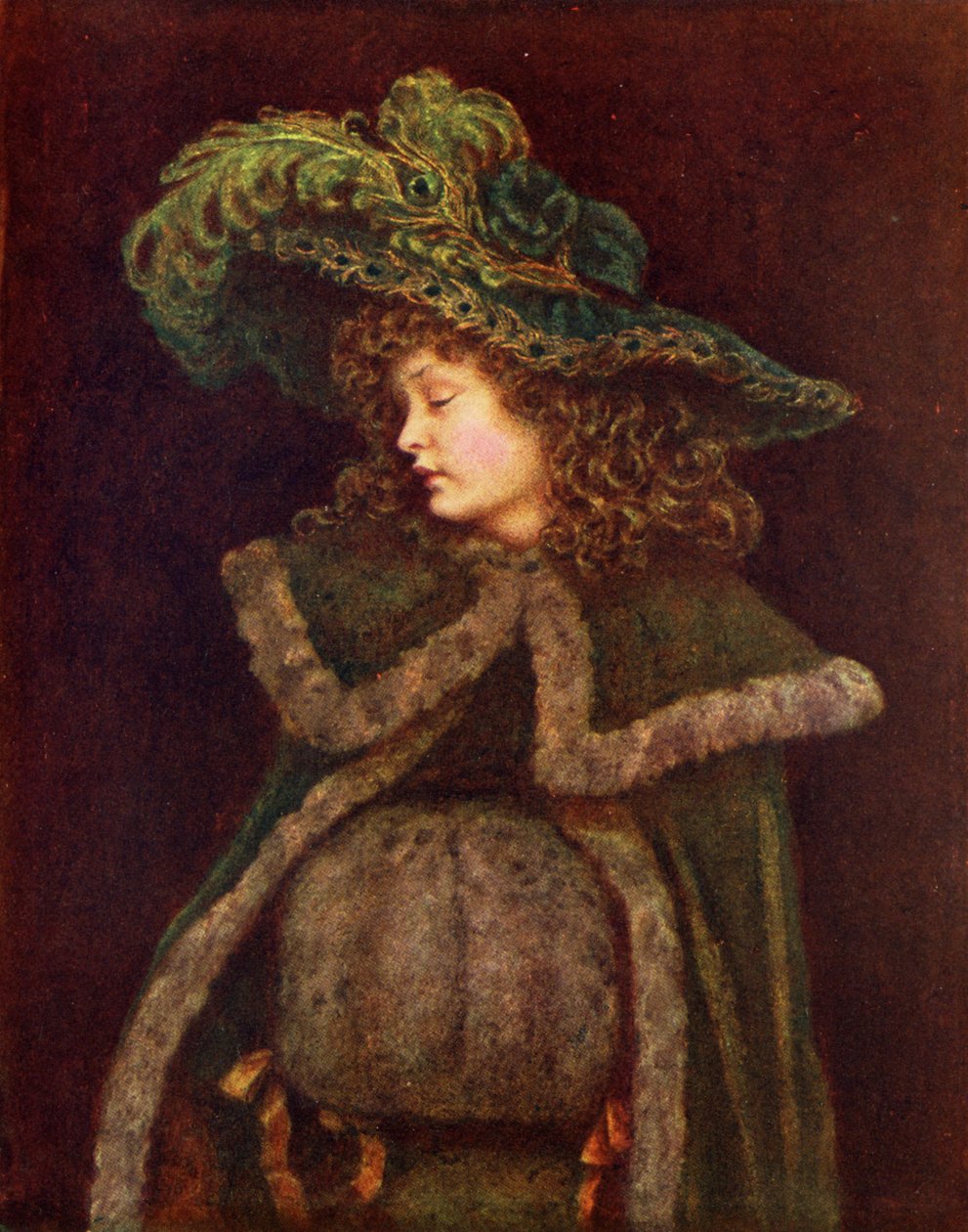 Das Pfauenmädchen von Kate Greenaway