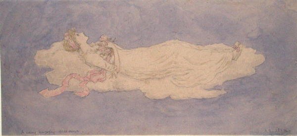 Ein sehr glücklicher Traum von Kate Greenaway