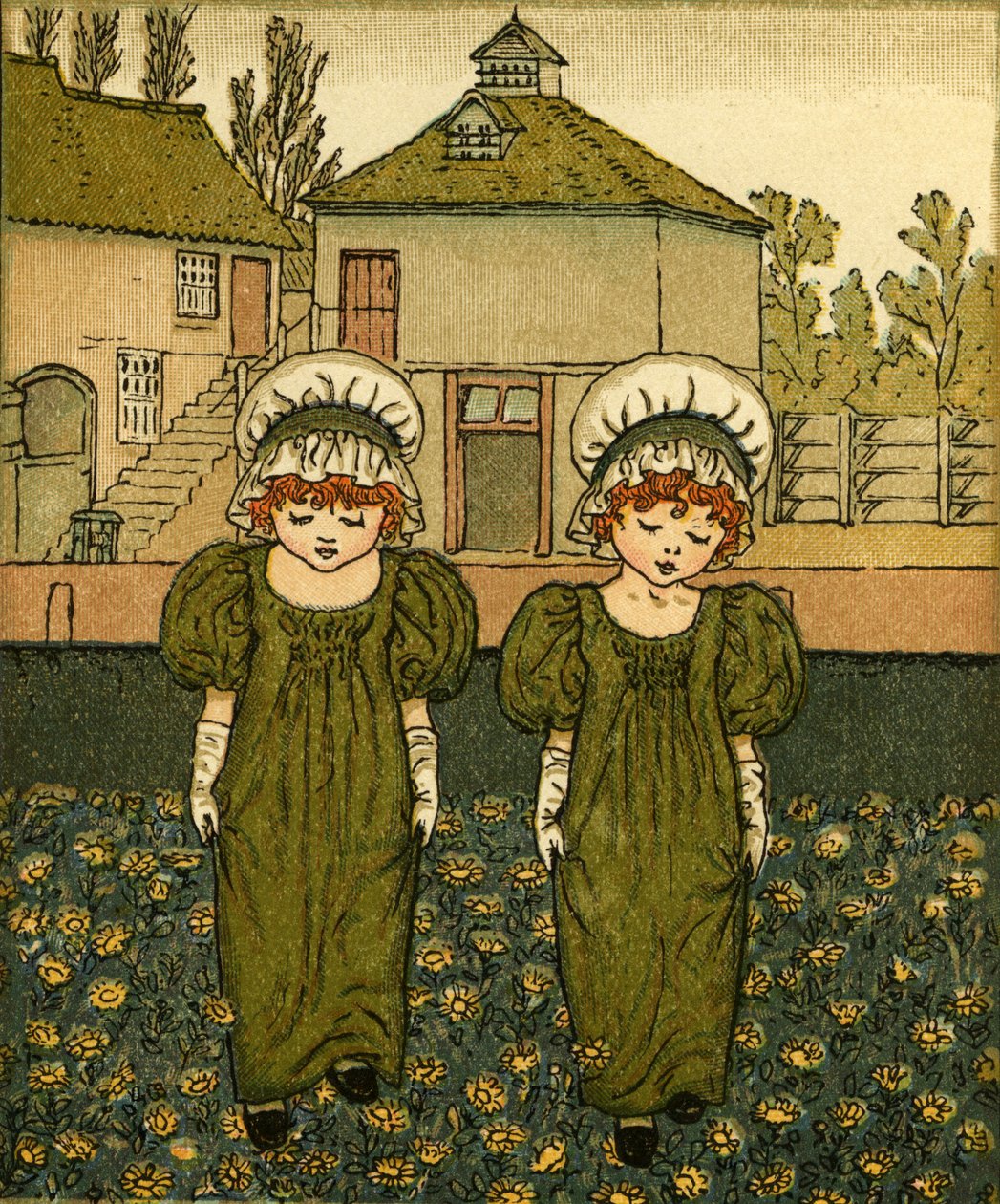 Ziehe einen Eimer von Kate Greenaway