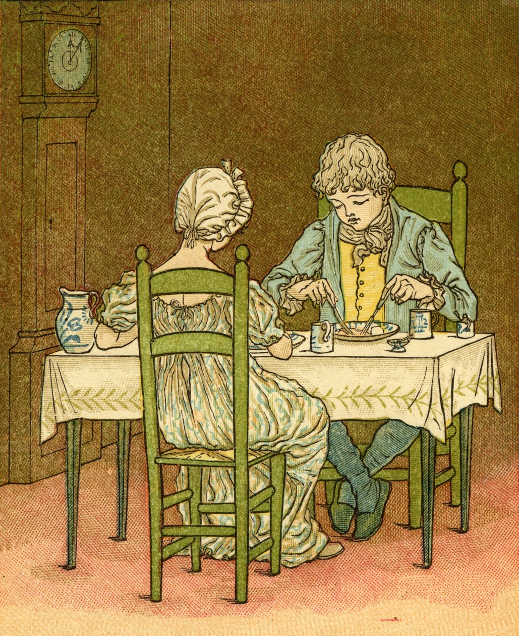 Jack Sprat konnte essen von Kate Greenaway