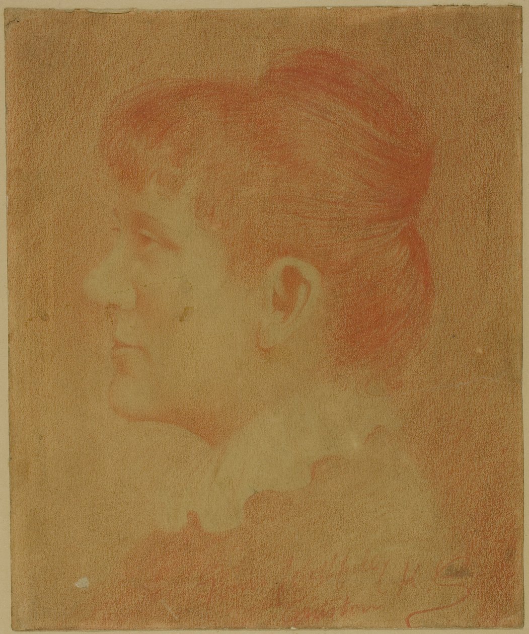 Selbstporträt von Kate Greenaway