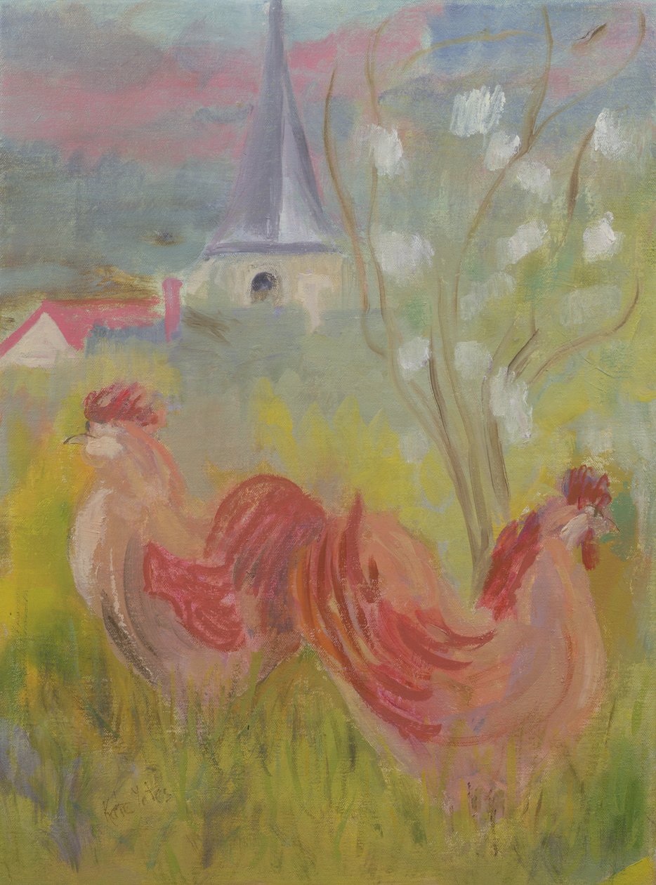 Der Frühling kommt nach Burgund von Kate Yates