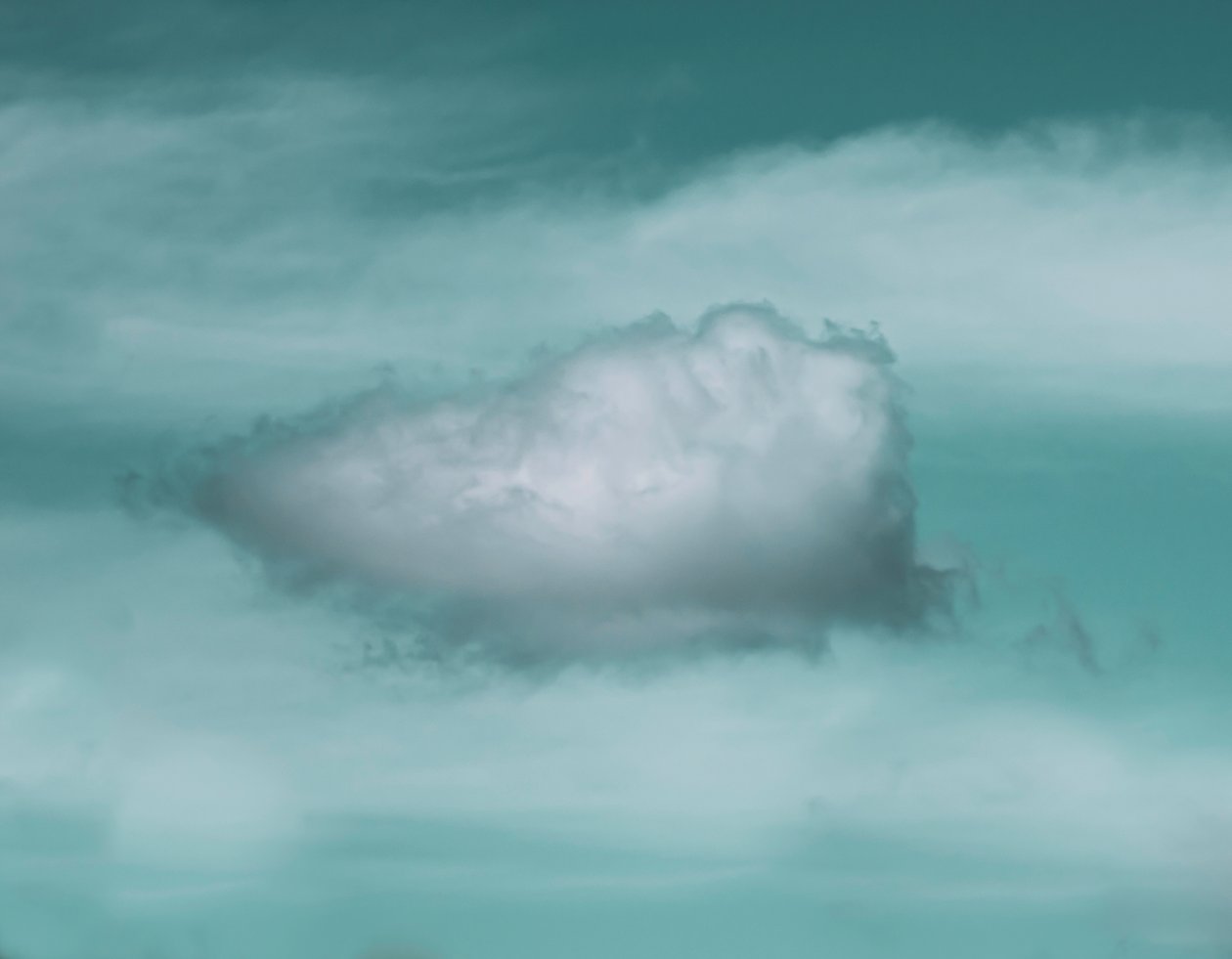 Wolkenschiff, 2021 von Katha Wood