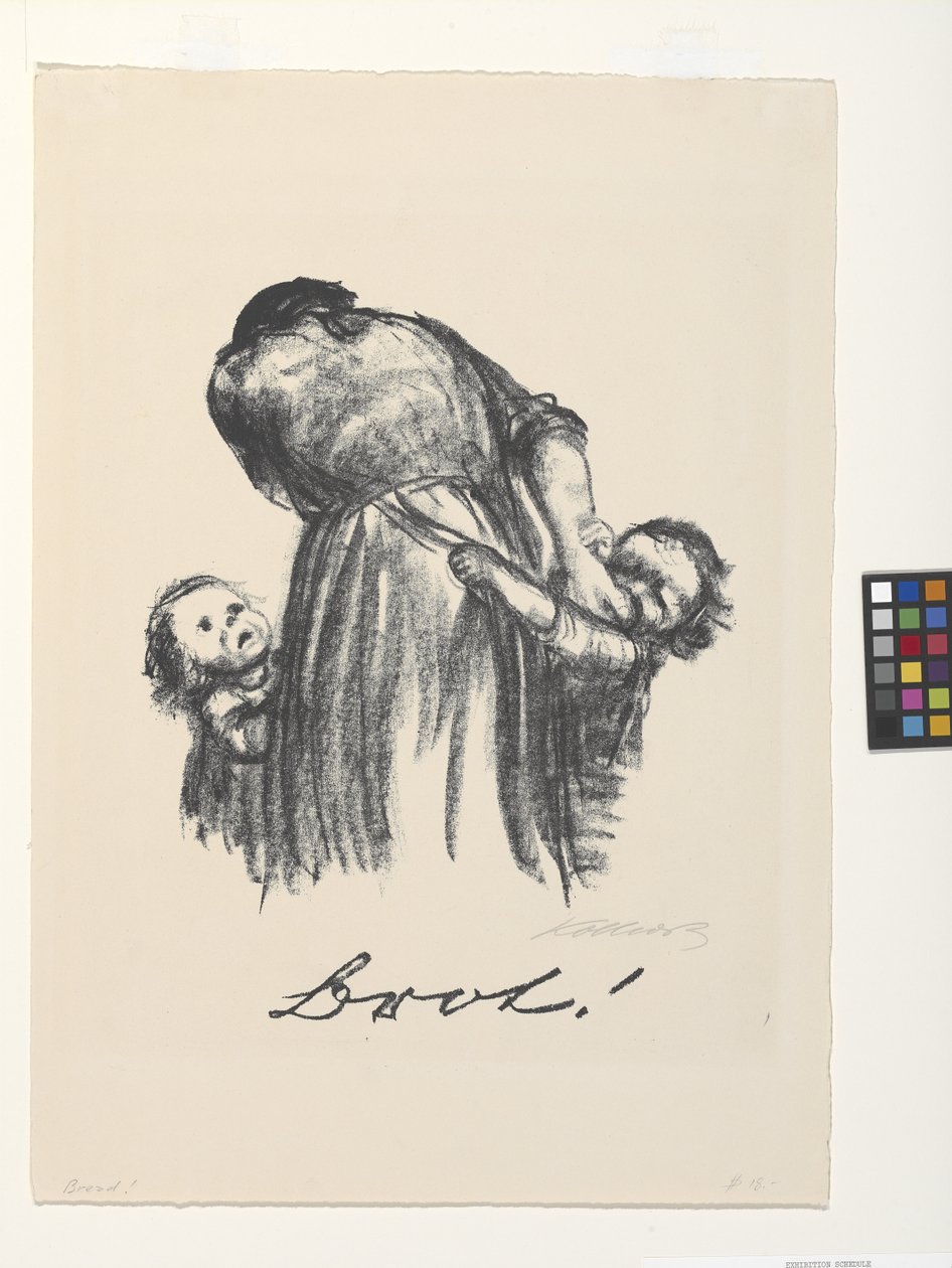 Brot! von Käthe Kollwitz
