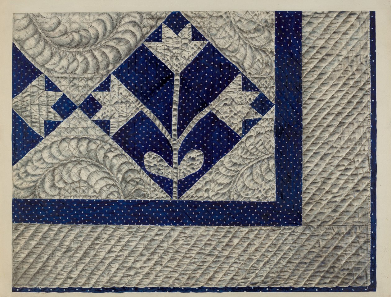 Baumwollquilt von Katherine Hastings