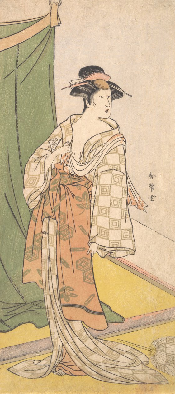 Segawa Kikunojo III, ca. 1785 von Katsukawa Shunjo