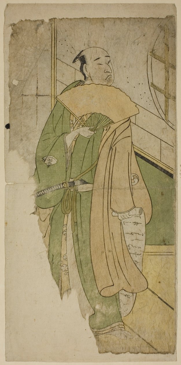 Der Schauspieler Onoe Matsusuke von Katsukawa Shunsen