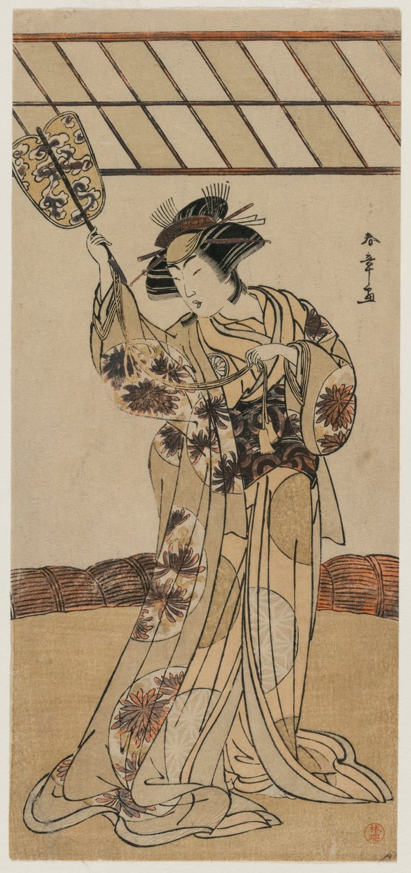 Segawa Kikunojō III als Teruha von Katsukawa Shunsho