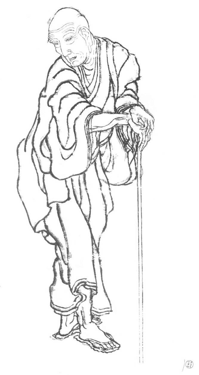 Porträt Hokusai von Katsushika Hokusai
