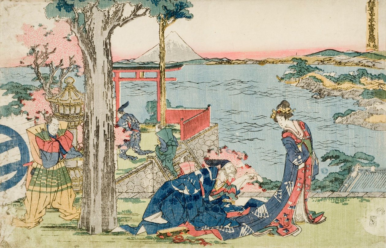 Holzschnitt von Katsushika Hokusai