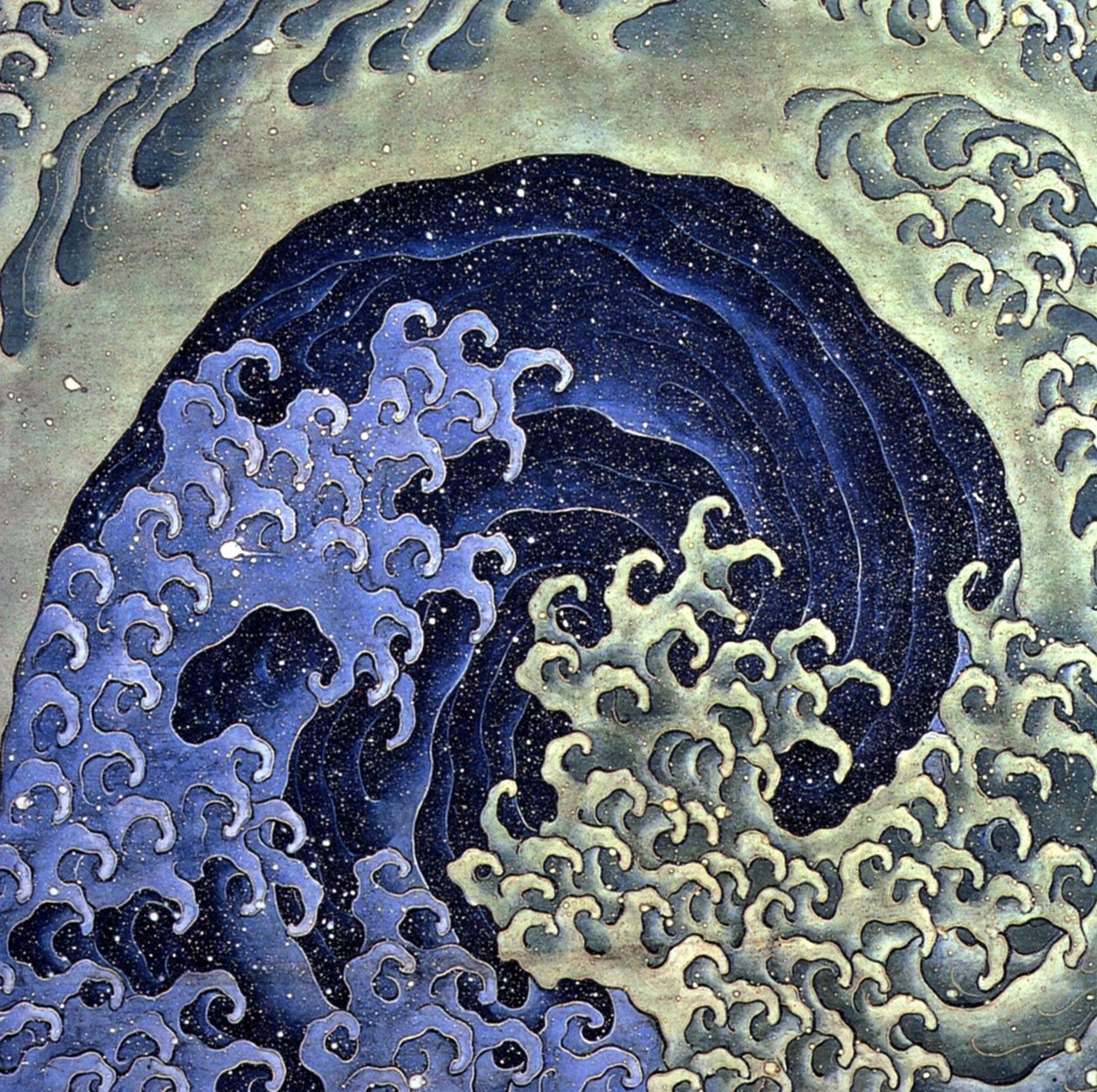 Feminine Welle von Katsushika Hokusai