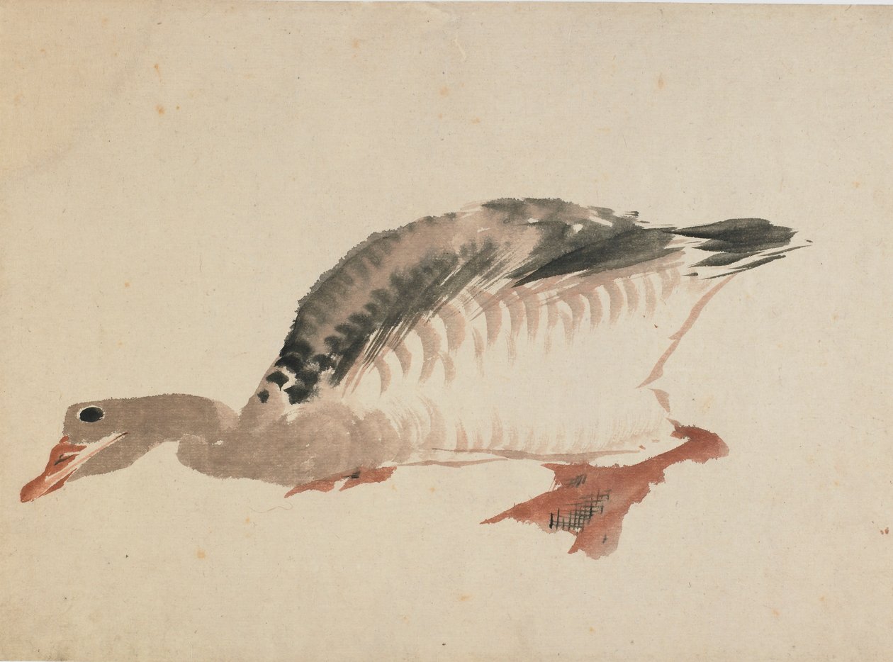 Gans von Katsushika Hokusai