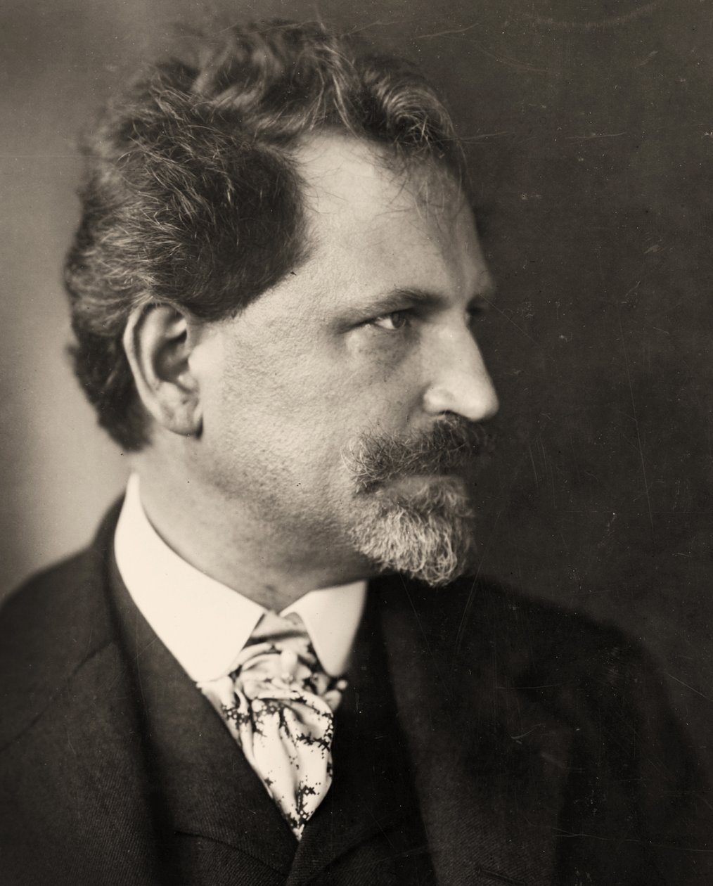 Porträt von Alfons Mucha von Alec Hunter