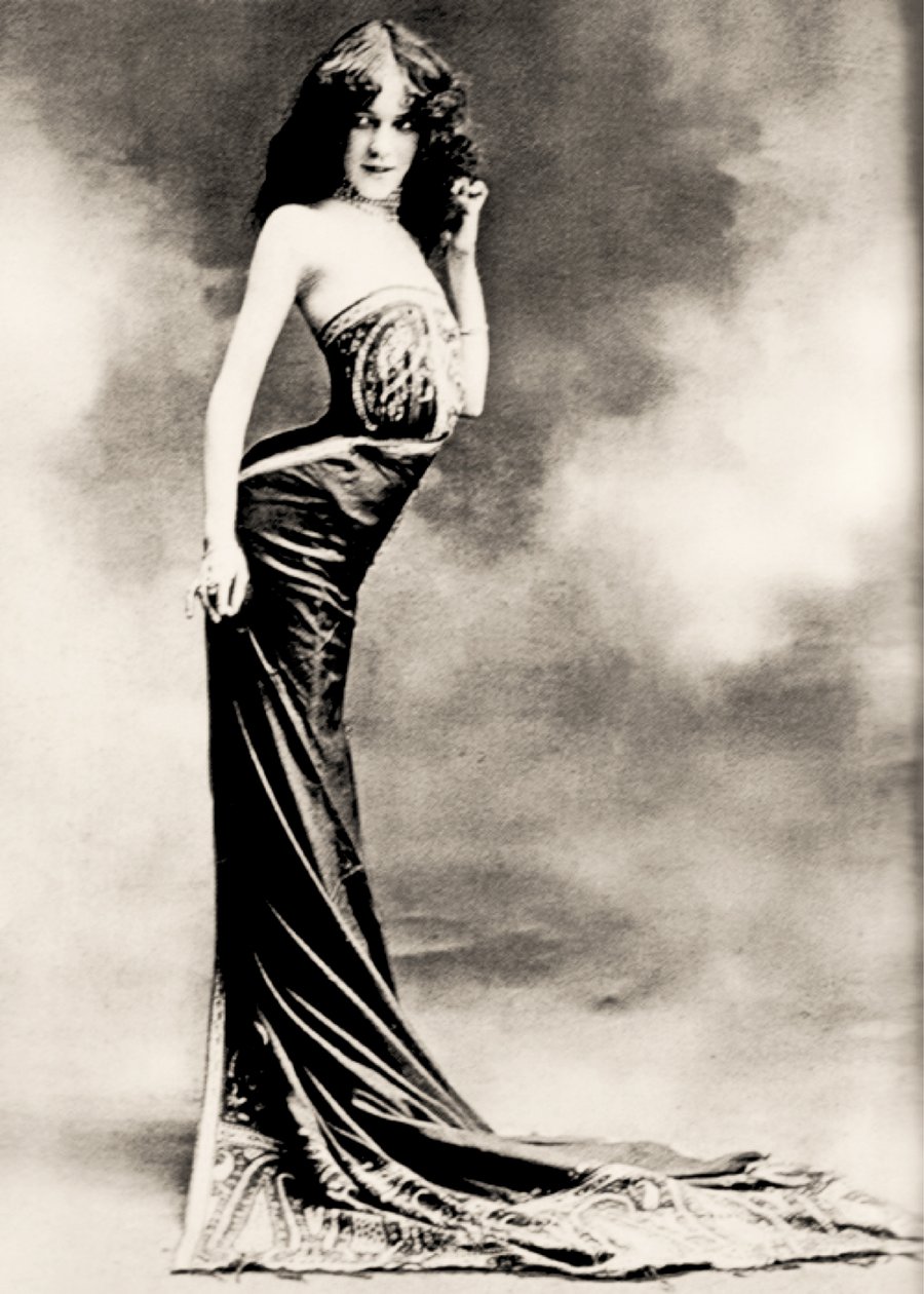 Porträt von Edith La Sylphe von Alec Hunter