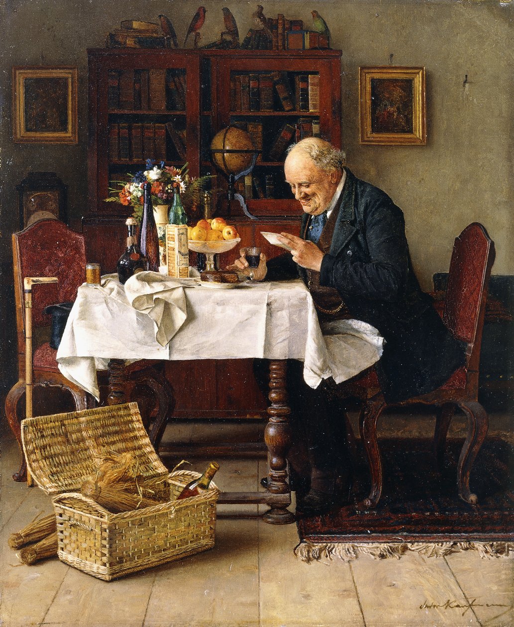 Der Geburtstag des Junggesellen von Kaufmann