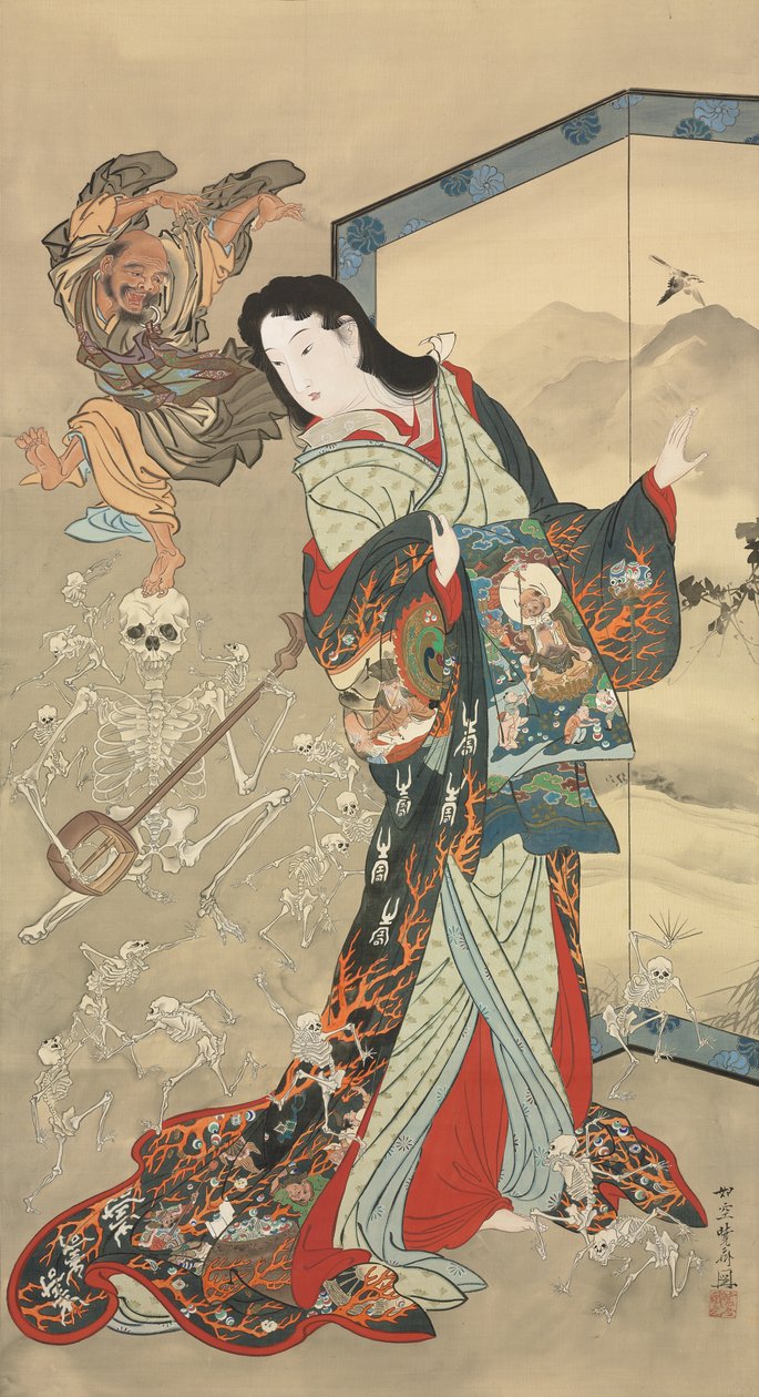 Jigoku Dayu von Kawanabe Kyosai