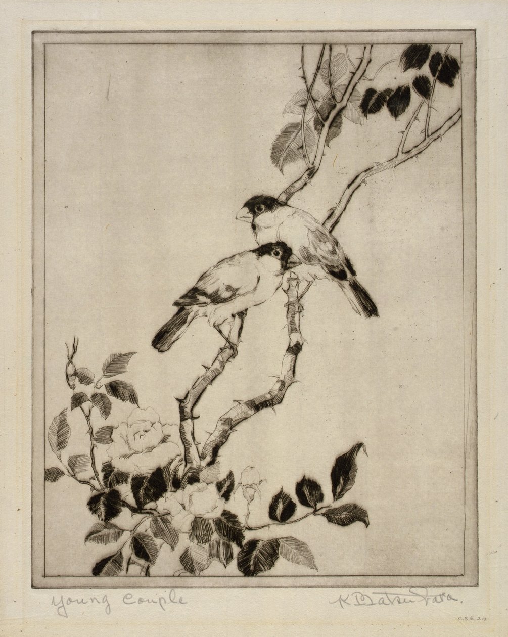 Junges Paar von Kazuo Matsubara