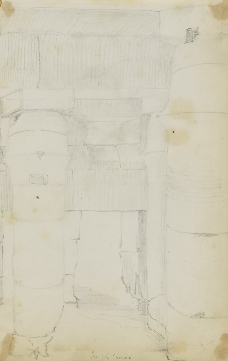 Tempel Karnak, Ägypten von Kellogg, Miner Kilbourne