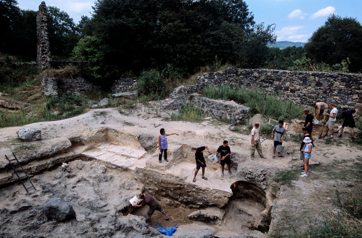 Dmanisi, Georgien, Homo Erectus Fundstätte von Kenneth Garrett