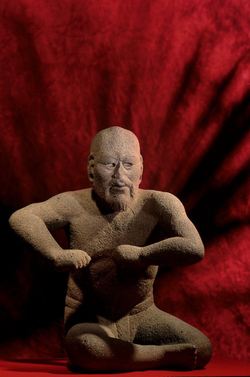 Olmekisches Rätsel; Figur; Wrestler; NMAH; Mexiko von Kenneth Garrett