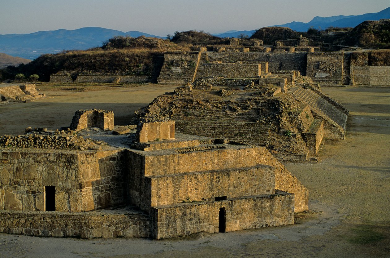 Olmeken; Monte Alban; Oaxaca; Mexiko, Danzante; Zapoteken von Kenneth Garrett