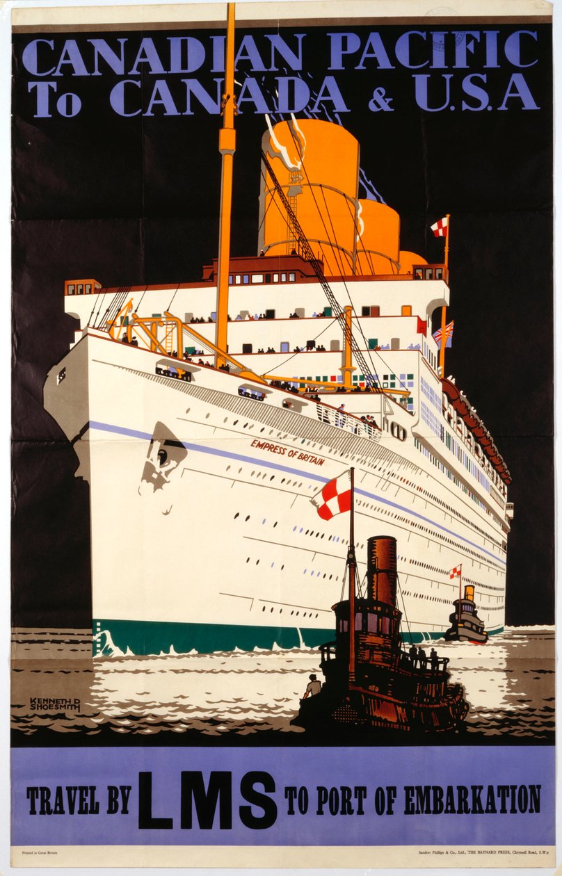 Canadian Pacific nach Kanada & USA von Kenneth Shoesmith