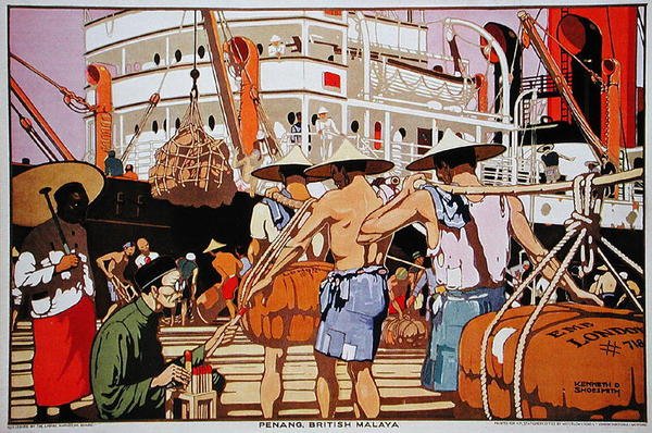 Penang, Britisch Malaya von Kenneth Shoesmith