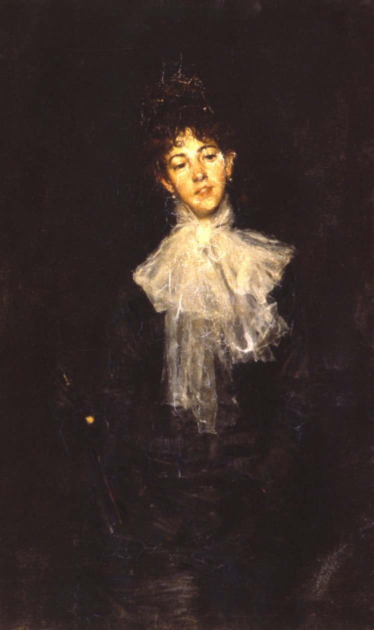 Eine Dame in Schwarz von Kenyon Cox