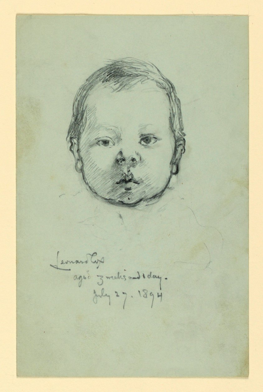 Porträt von Leonard Cox von Kenyon Cox