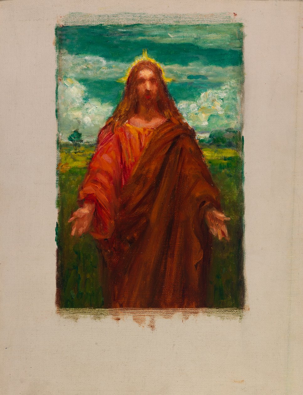 Studie für Christus, 1905 von Kenyon Cox