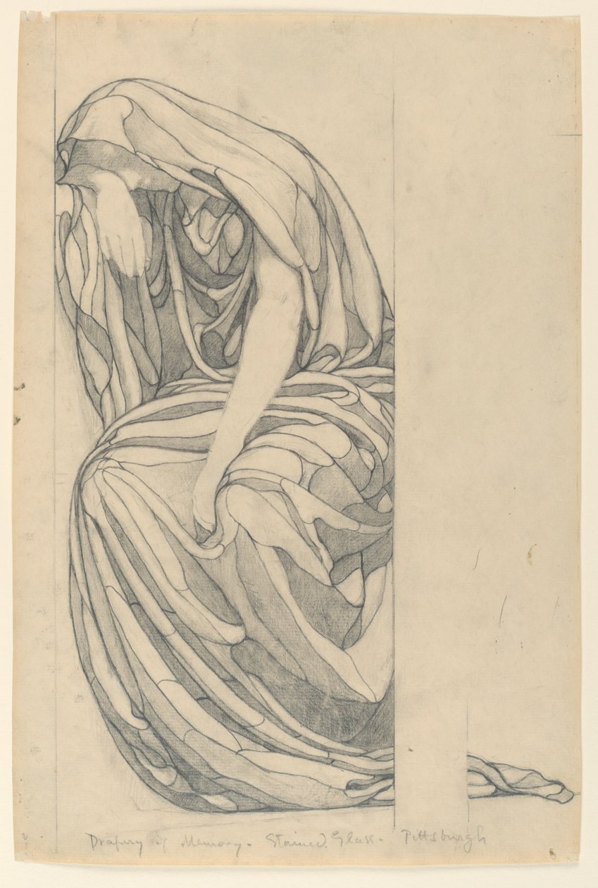 Studie für "Erinnerung," Pittsburgh, PA von Kenyon Cox