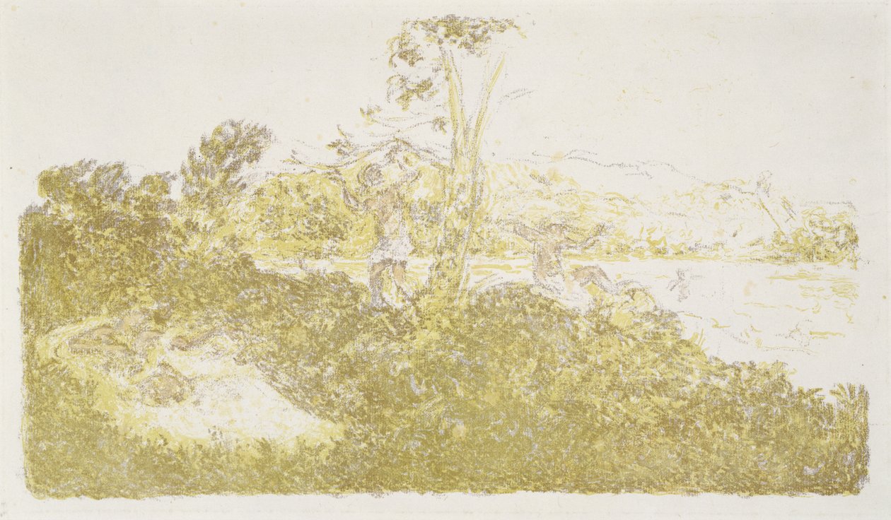 Personnages au bord de la mer (Figuren am Meer), ca. 1900 von Ker Xavier Roussel