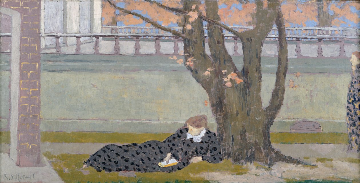 Die Terrasse der Tuilerien, ca. 1892-3 von Ker Xavier Roussel