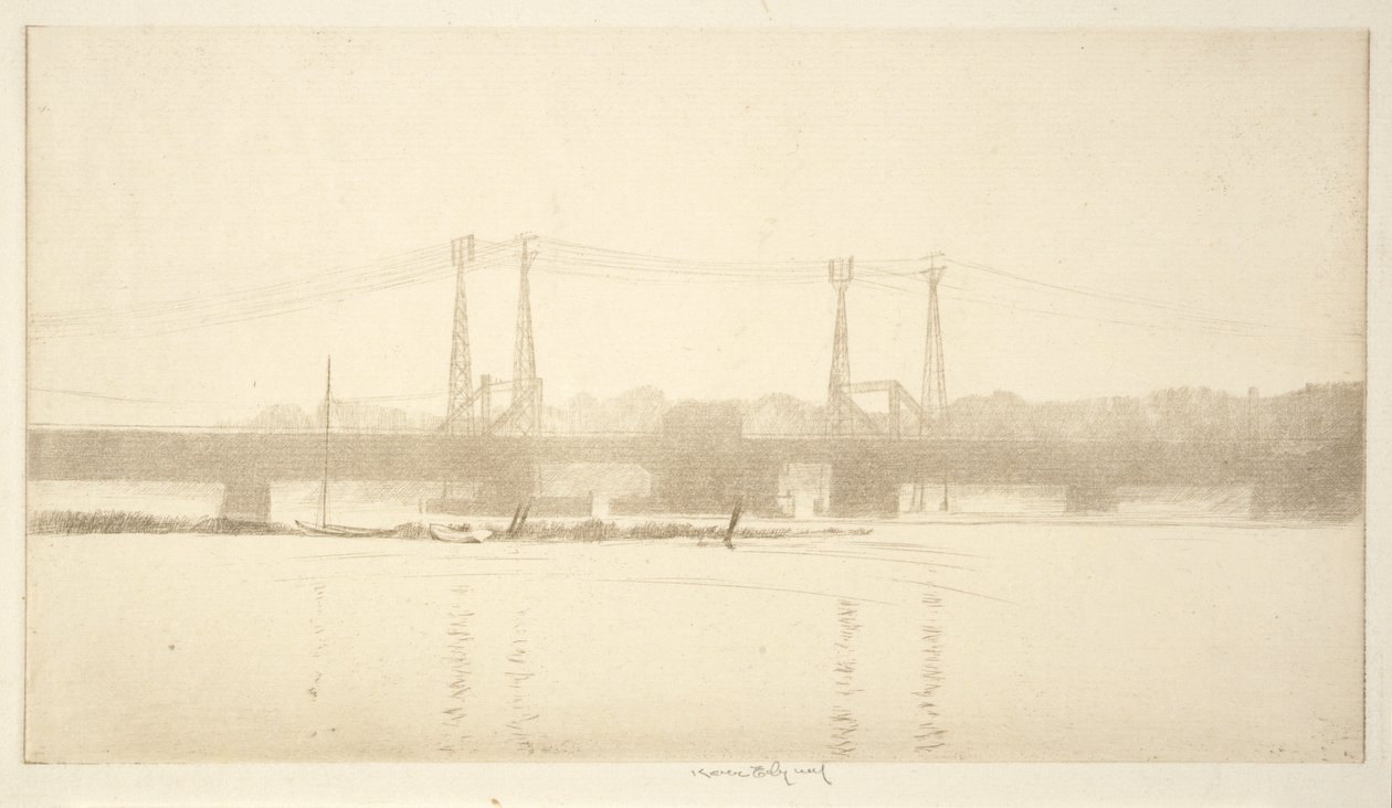 Die Eisenbahnbrücke von Kerr Eby