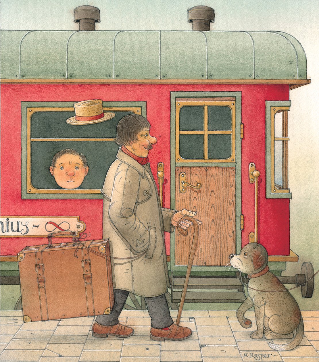 Koffer von Kestutis Kasparavicius